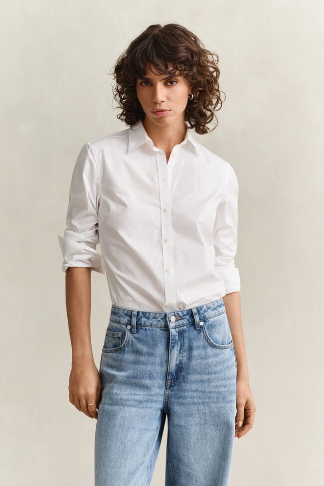 Slim Fit Poplin Shirt