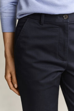 Classic Slim Chinos — EVENING BLUE 4