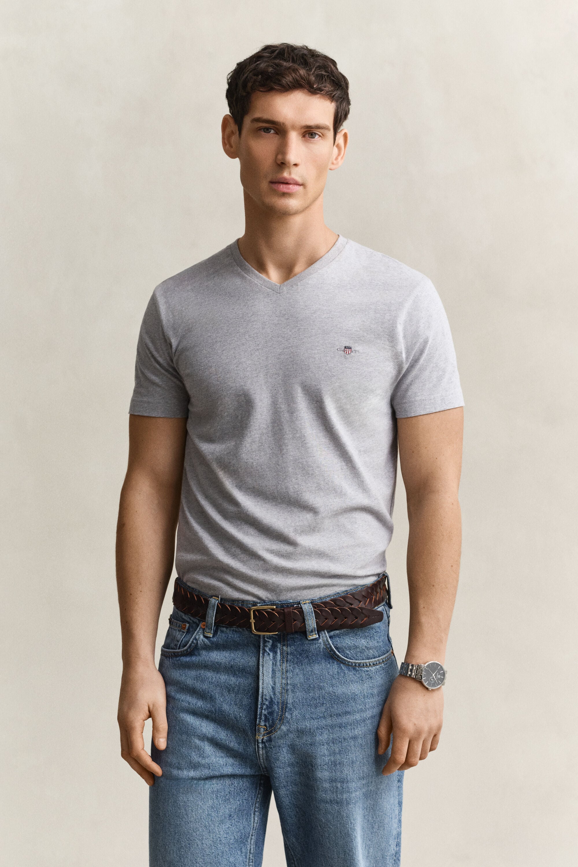 Shield V-Neck T-Shirt