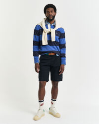 Relaxed Fit Twill Cargo Shorts