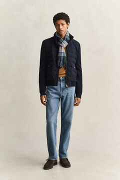 Hybrid Insulated Flannel Jacket — EVENING BLUE 9