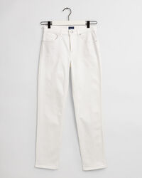 Hayle Regular Fit White Jeans