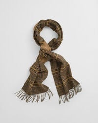 Double-Faced Check Scarf