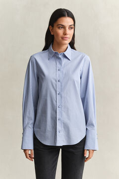 Striped Yoke Detail Shirt — MISTY LAVENDER 5