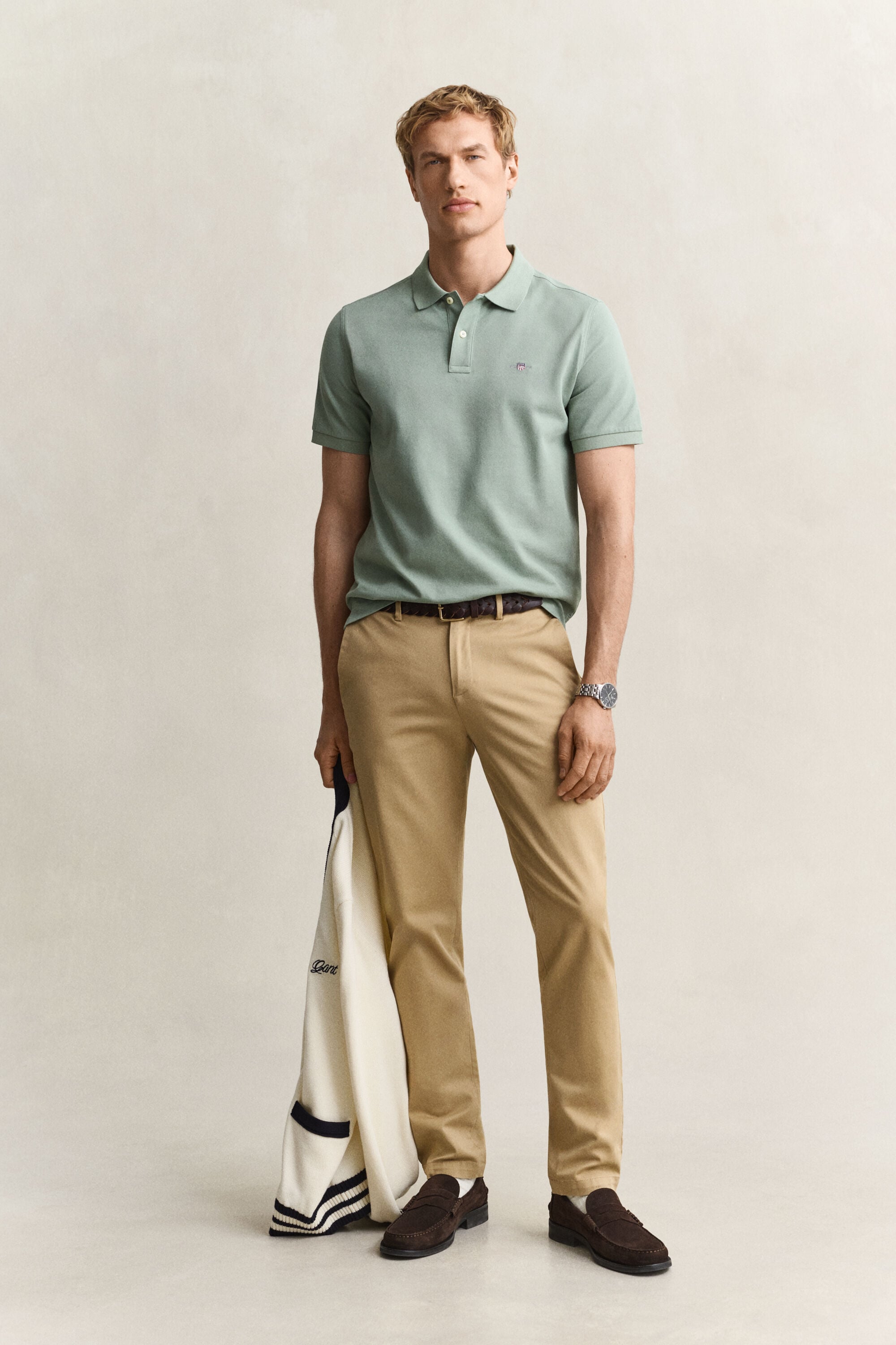 Slim Fit Smart Chinos
