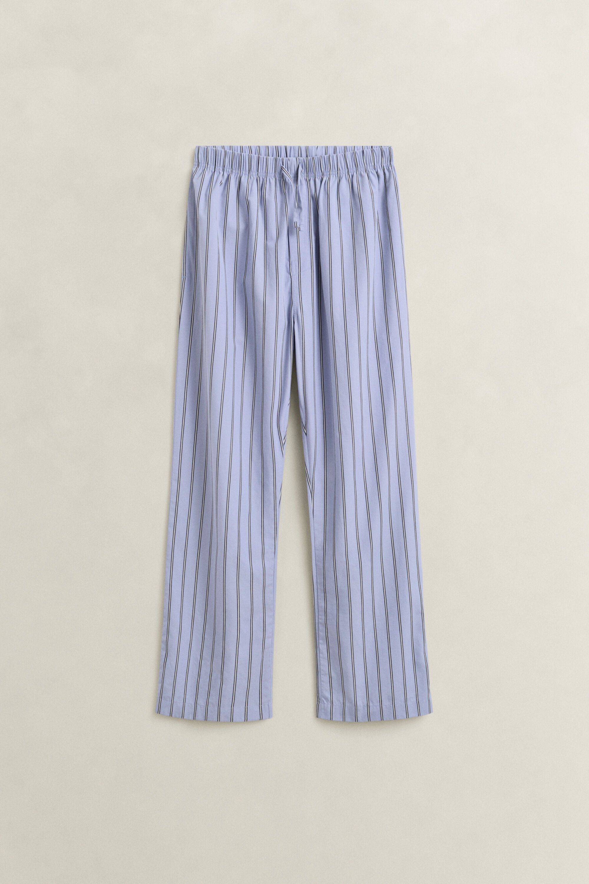 Striped Poplin Pajama Pants