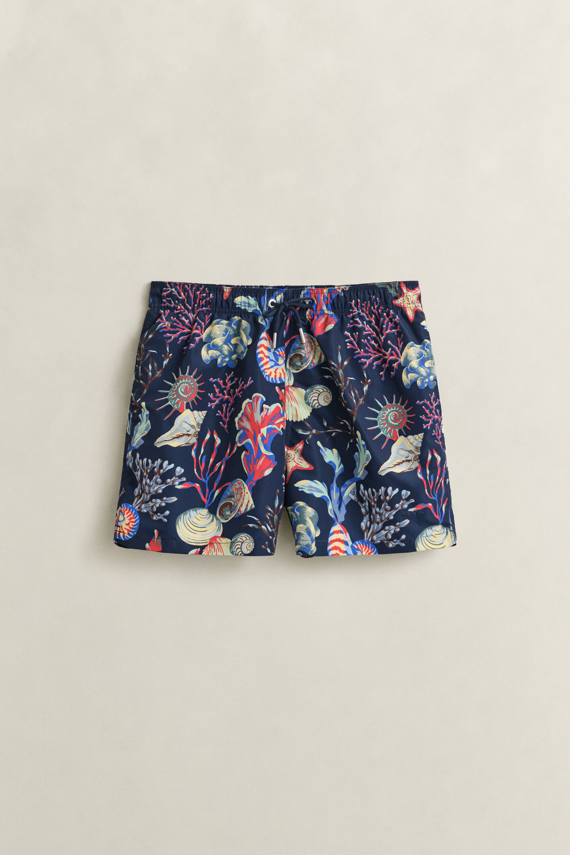 Seaweed Print Swim Shorts