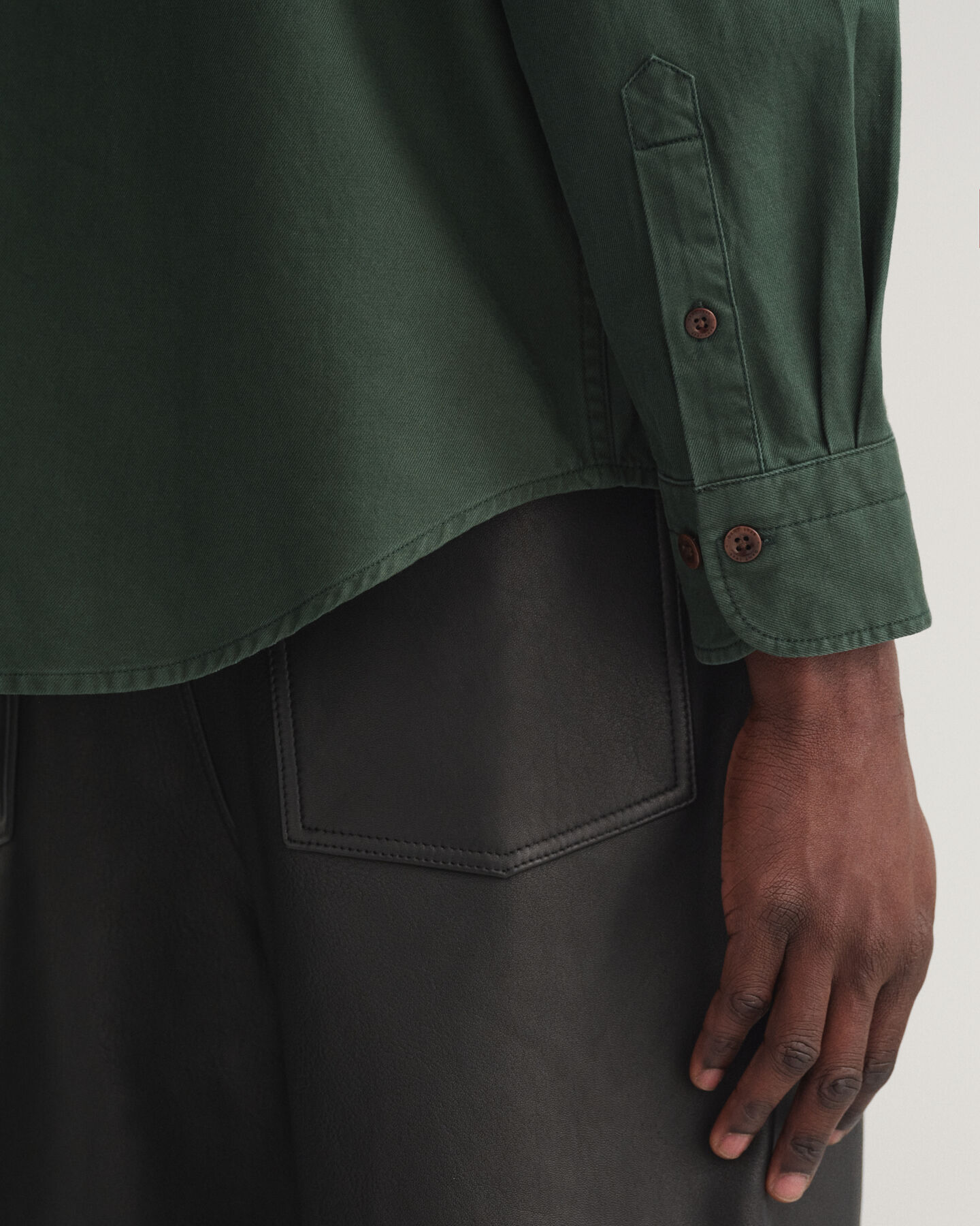 Relaxed Fit Twill Shirt
