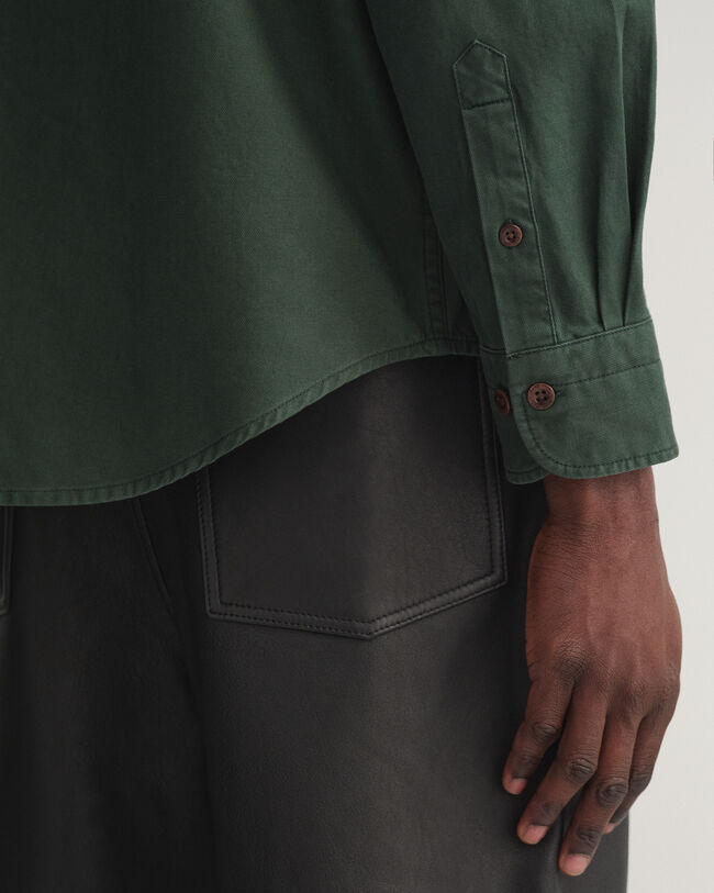 Relaxed Fit Twill Shirt