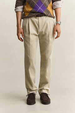 Corduroy Suit Pants — CLAY BEIGE 5