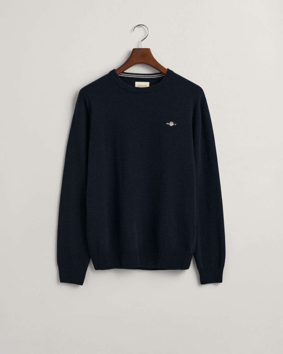 Gant super fine discount lambswool crew sweater