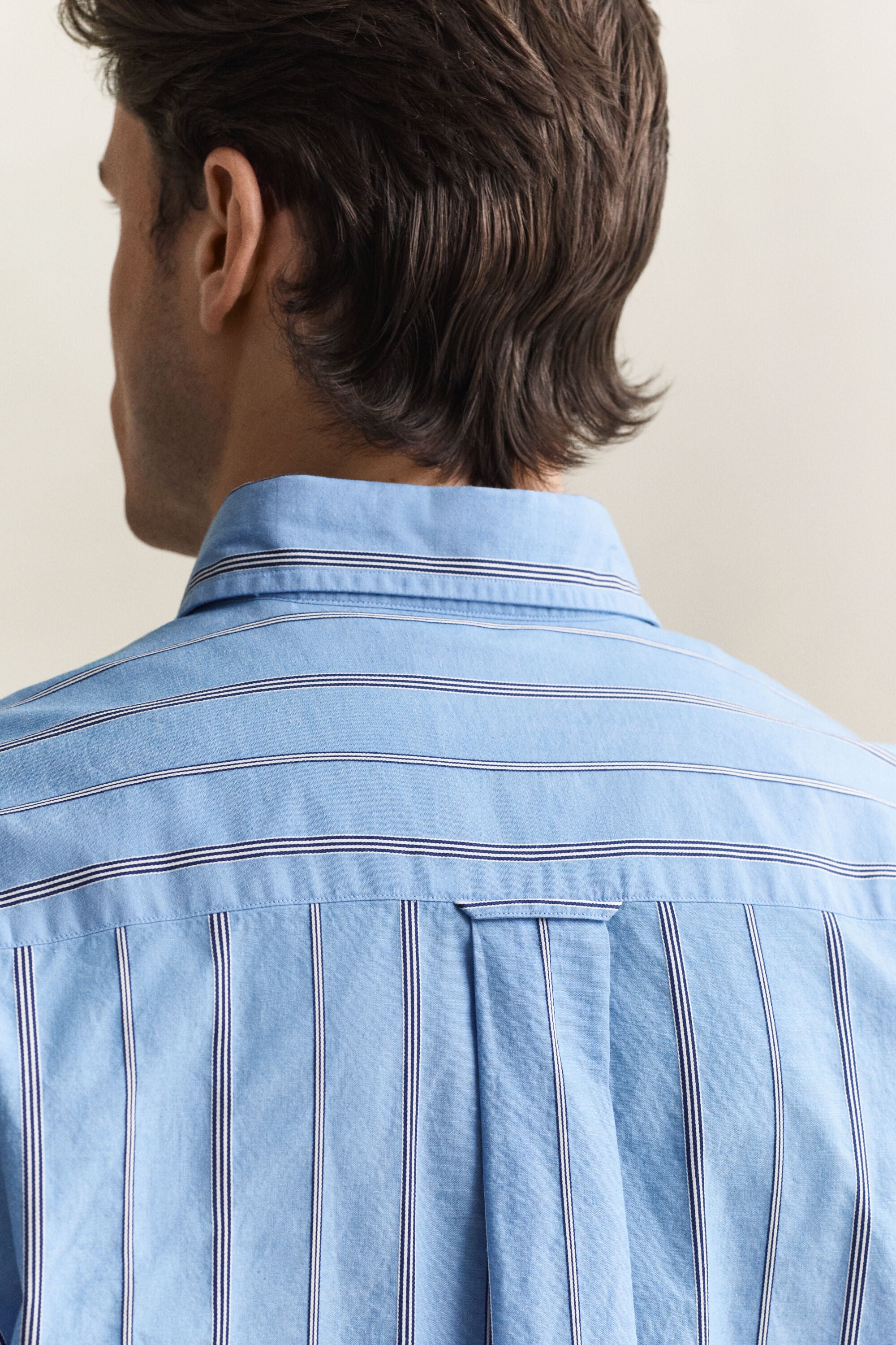Relaxed Fit Dobby Striped Shirt