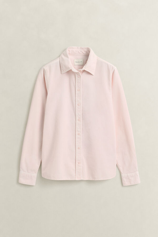 Regular Corduroy Shirt — REFINED PINK