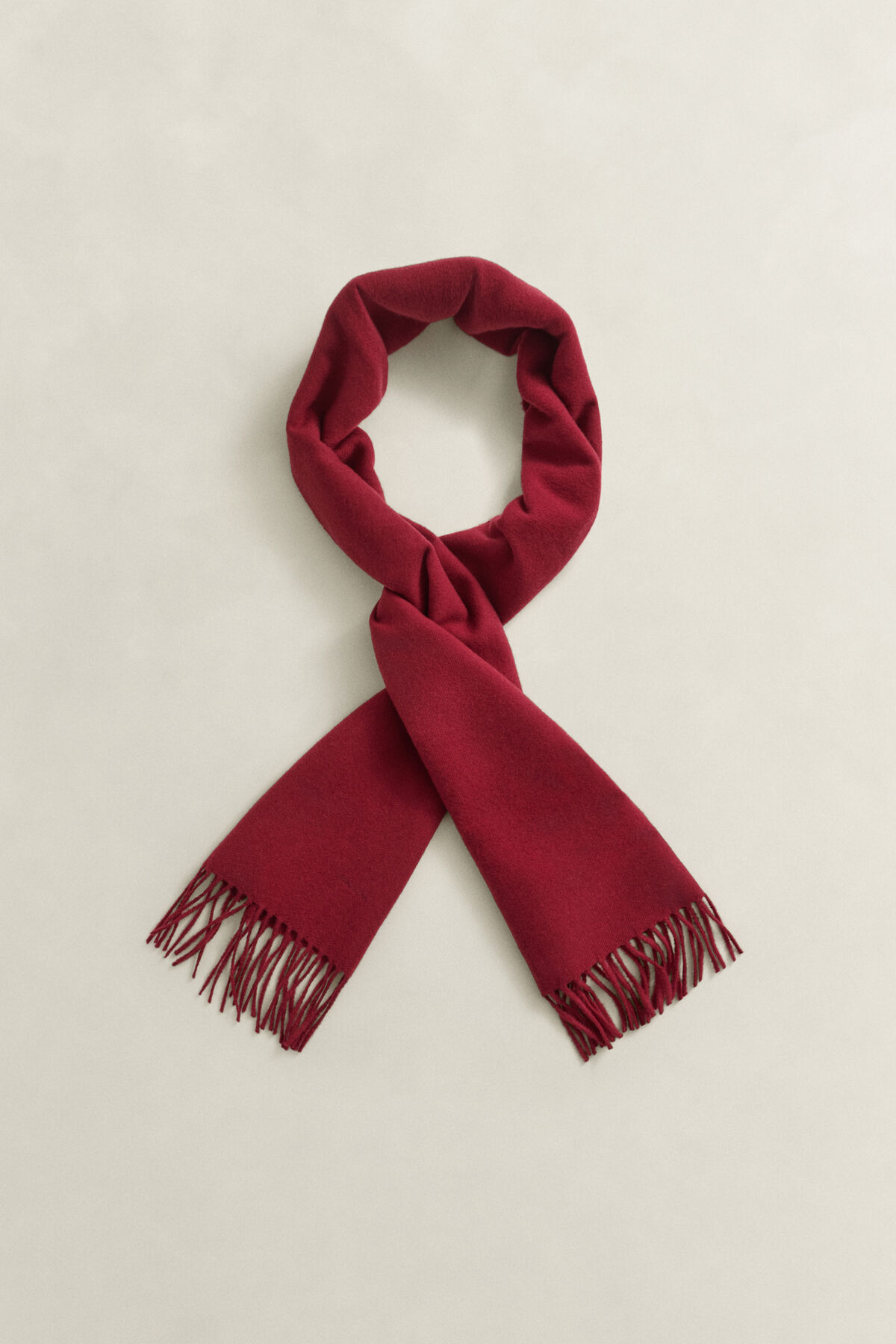 Wool Scarf — DEEP GRAPE WINE