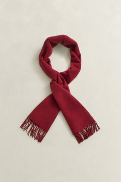 Wool Scarf — DEEP GRAPE WINE 2