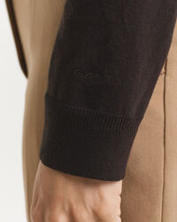 Seamless Buttoned Long Sleeve Polo Shirt