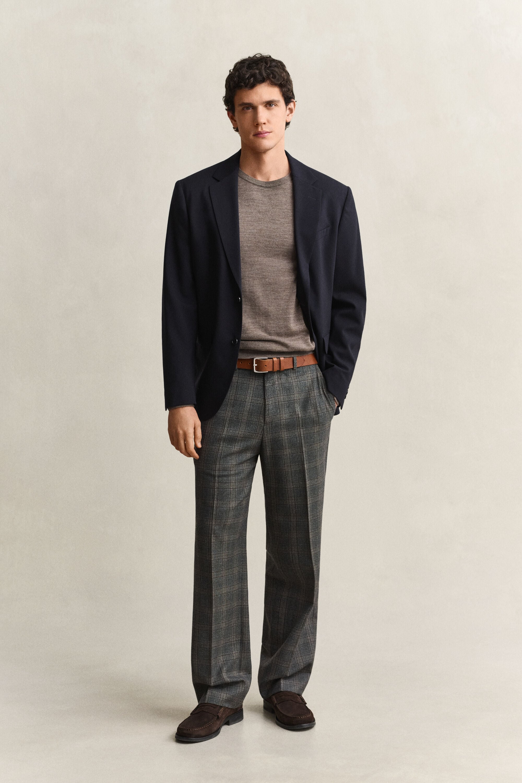 Merino Wool Crew Neck Sweater