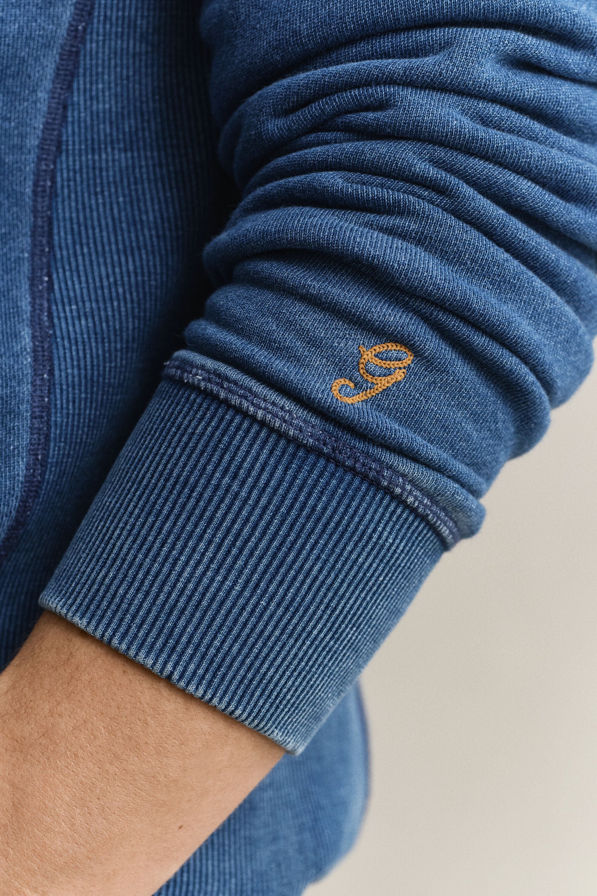 Indigo Crew Neck Sweatshirt