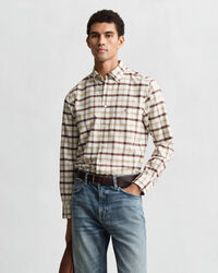 Regular Fit Checked Oxford Shirt