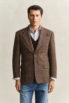 British Tweed Sports Jacket — SHADOW BROWN 7