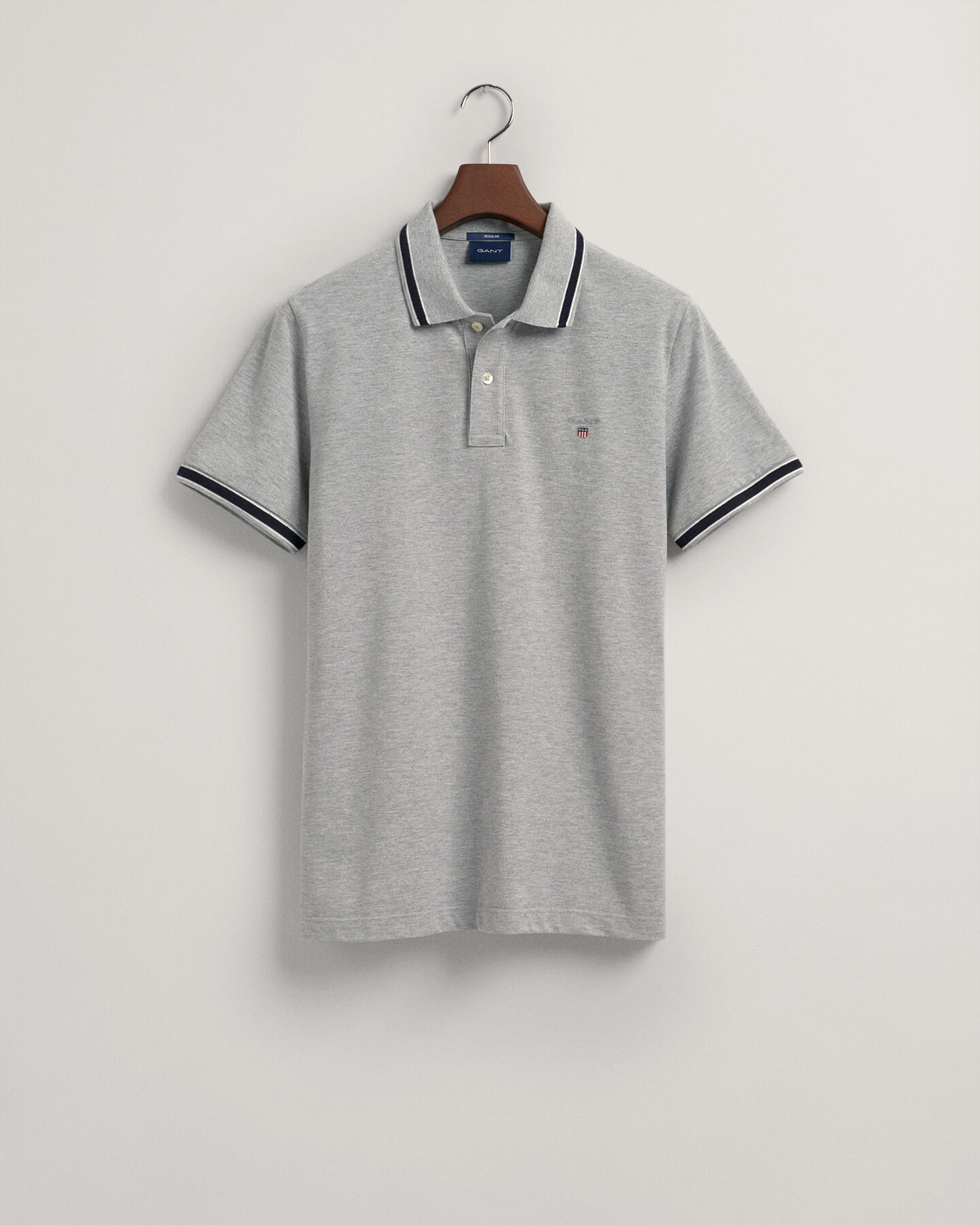 Herringbone Tipping Piqu&eacute; Polo Shirt