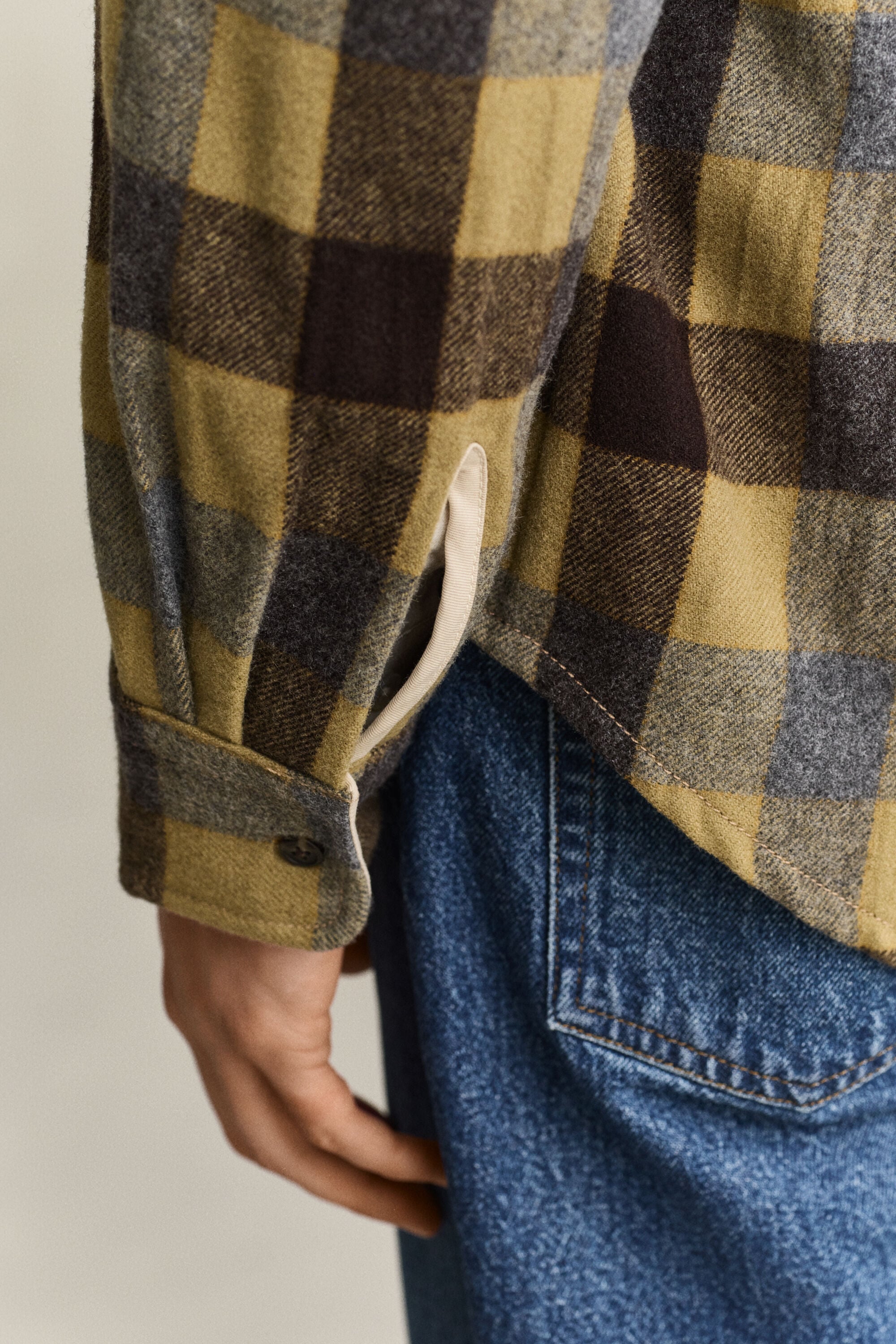 Checked Wool Shirt
