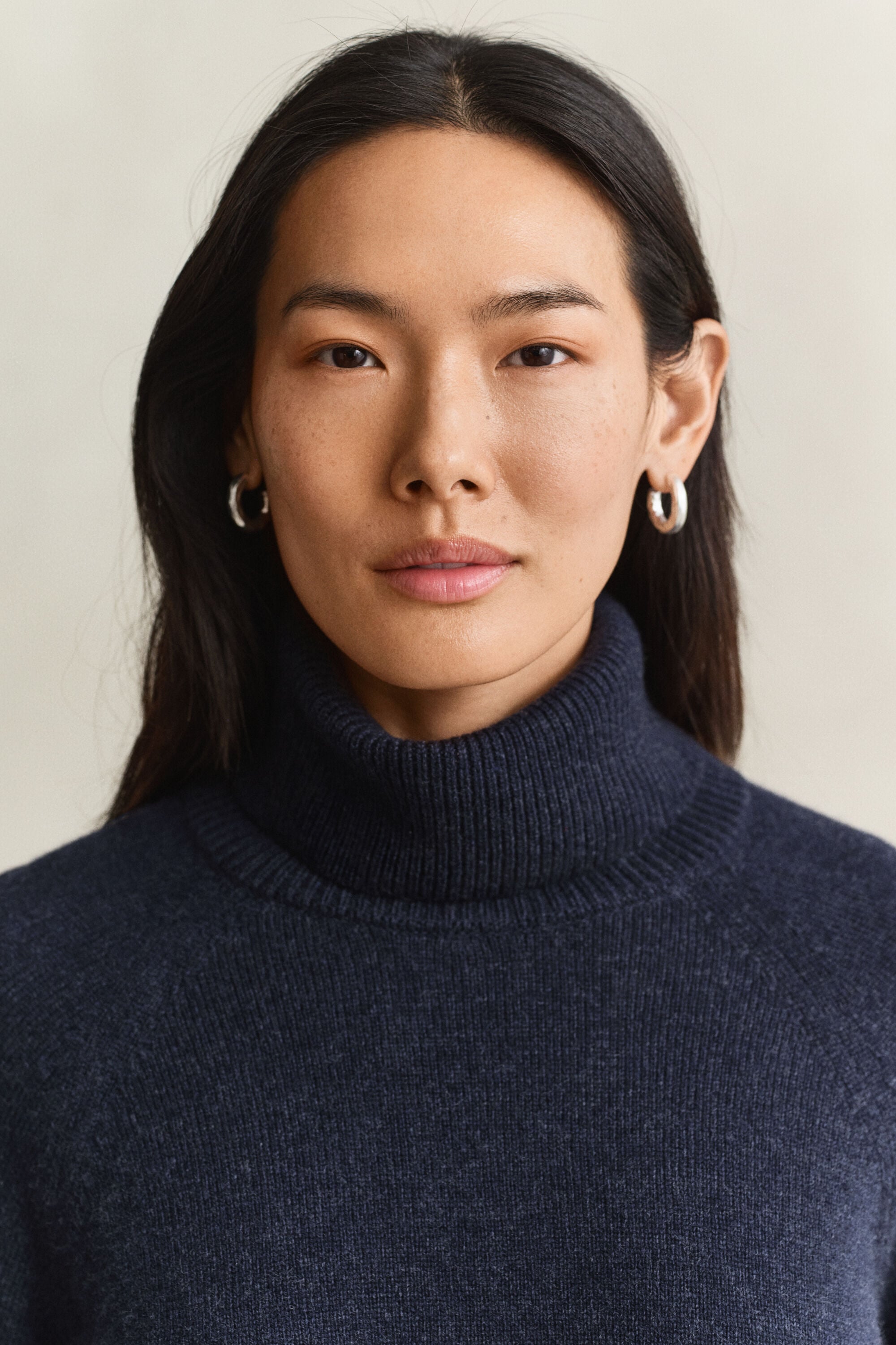 Wool Cashmere Turtleneck Sweater