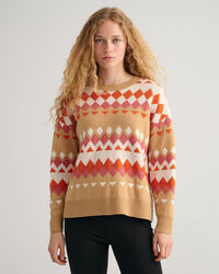 Fairisle Crew Neck Sweater