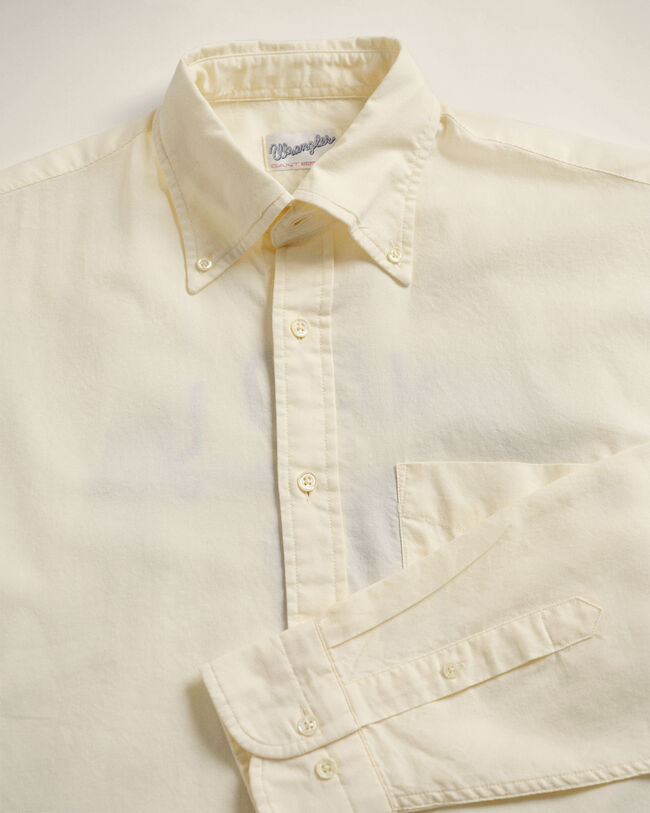 GANT x Wrangler Relaxed Fit Embroidered Oxford Shirt