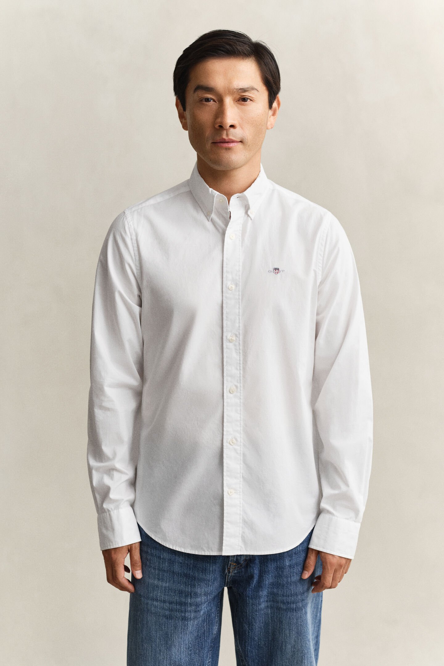 Slim Fit Classic Poplin Shirt