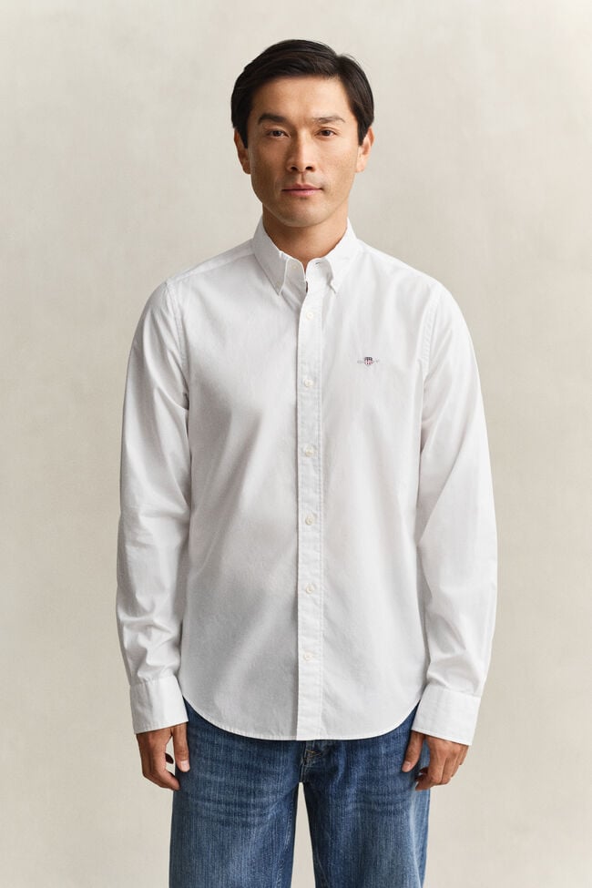 Slim Fit Classic Poplin Shirt