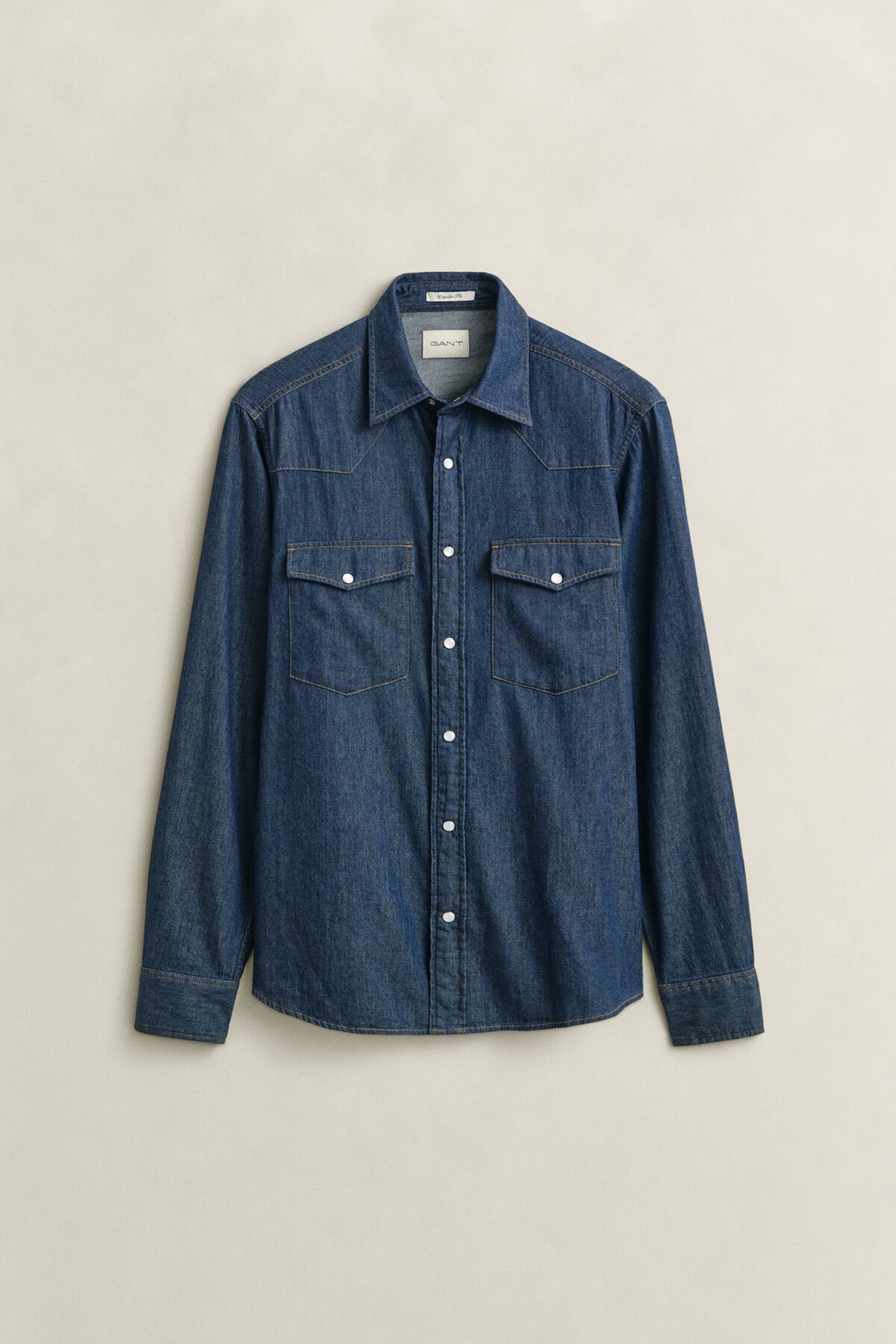 Denim Rodeo Shirt — DARK INDIGO