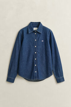 Denim Shirt — DARK BLUE RAW 1
