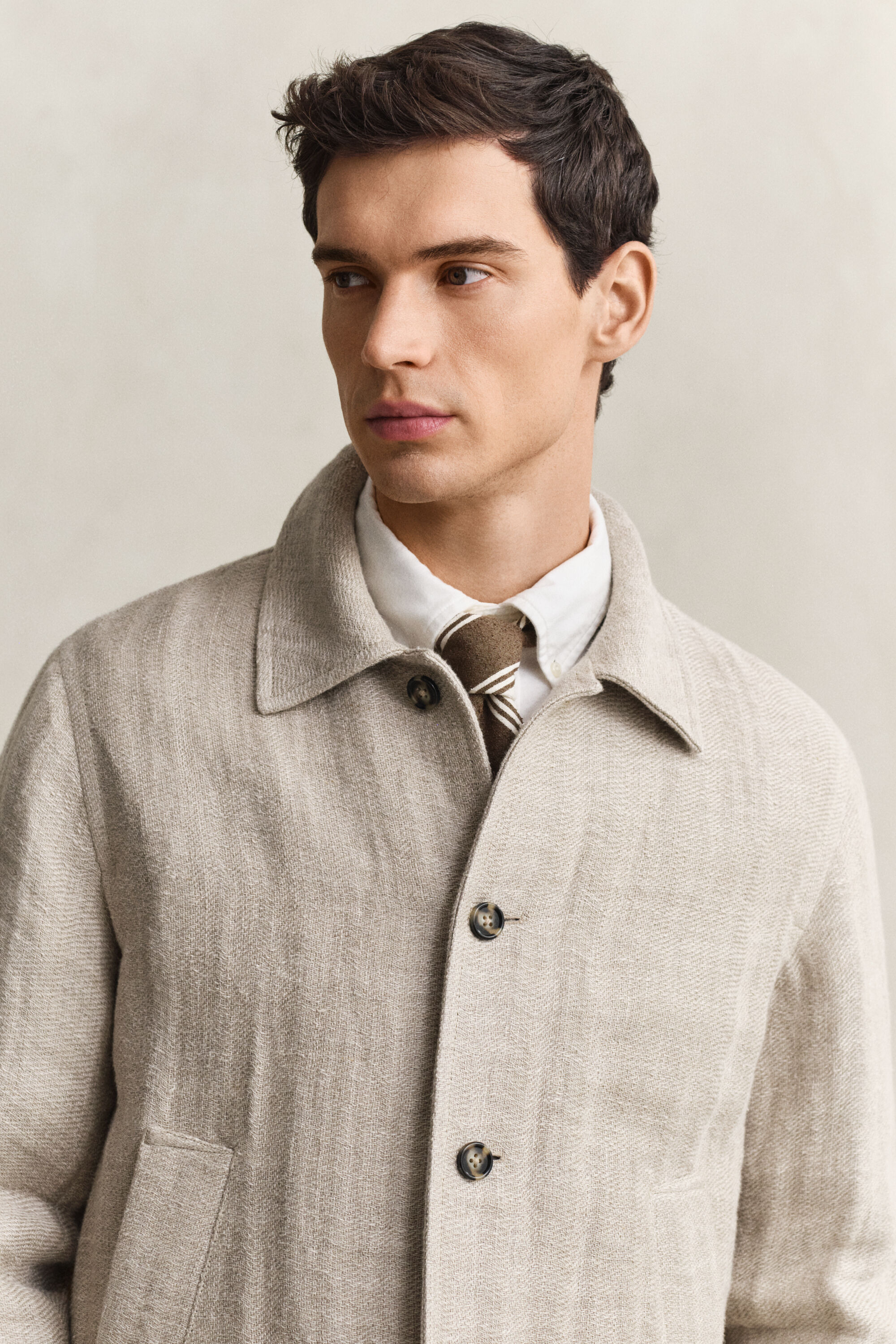 Washed Linen Jacket