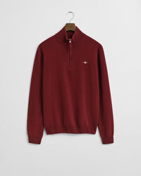 Superfine Lambswool Half-Zip Sweater