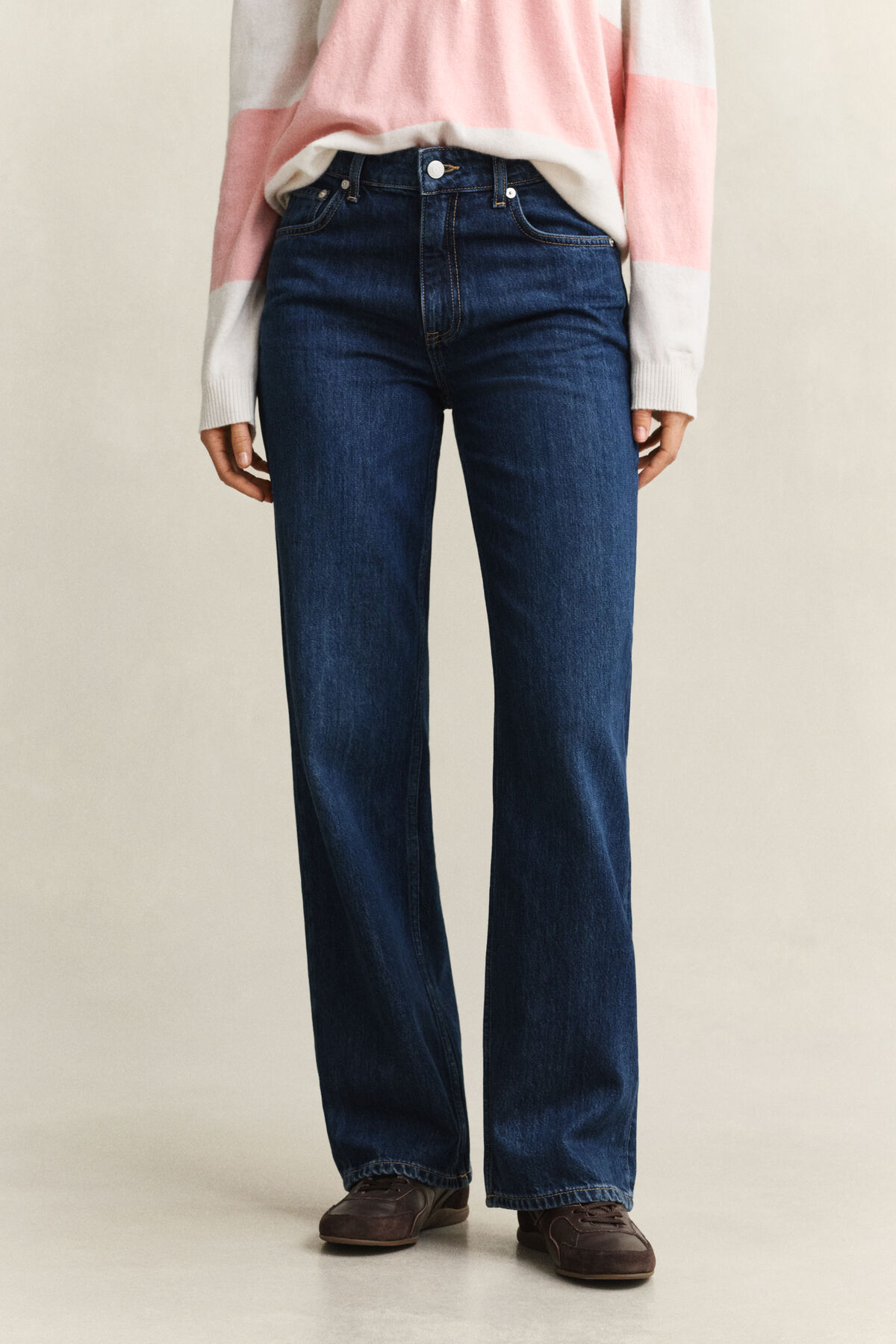Relaxed Jeans — DARK BLUE WORN IN