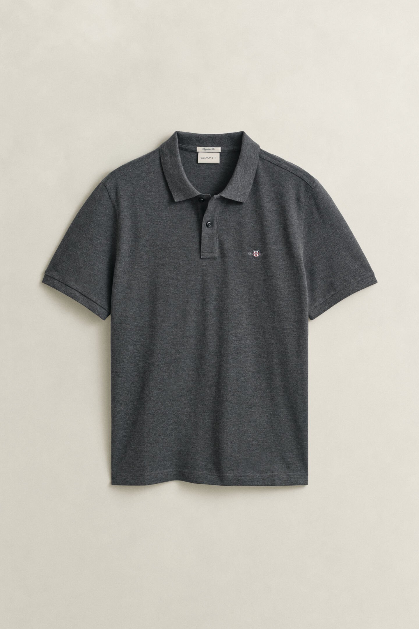 Regular Fit Shield Piqu&eacute; Polo Shirt