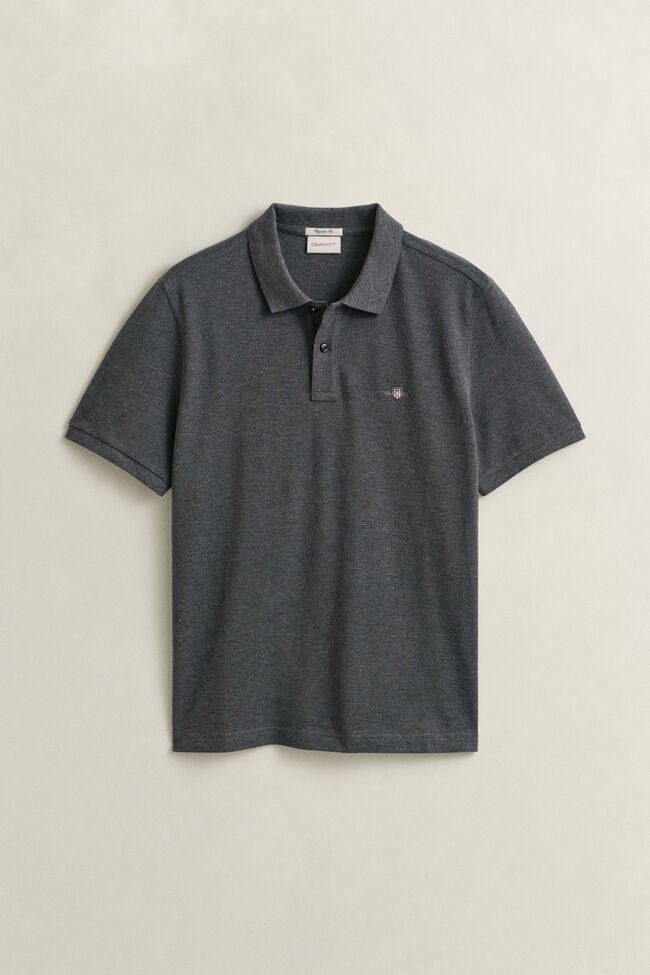 Regular Fit Shield Piqu&eacute; Polo Shirt