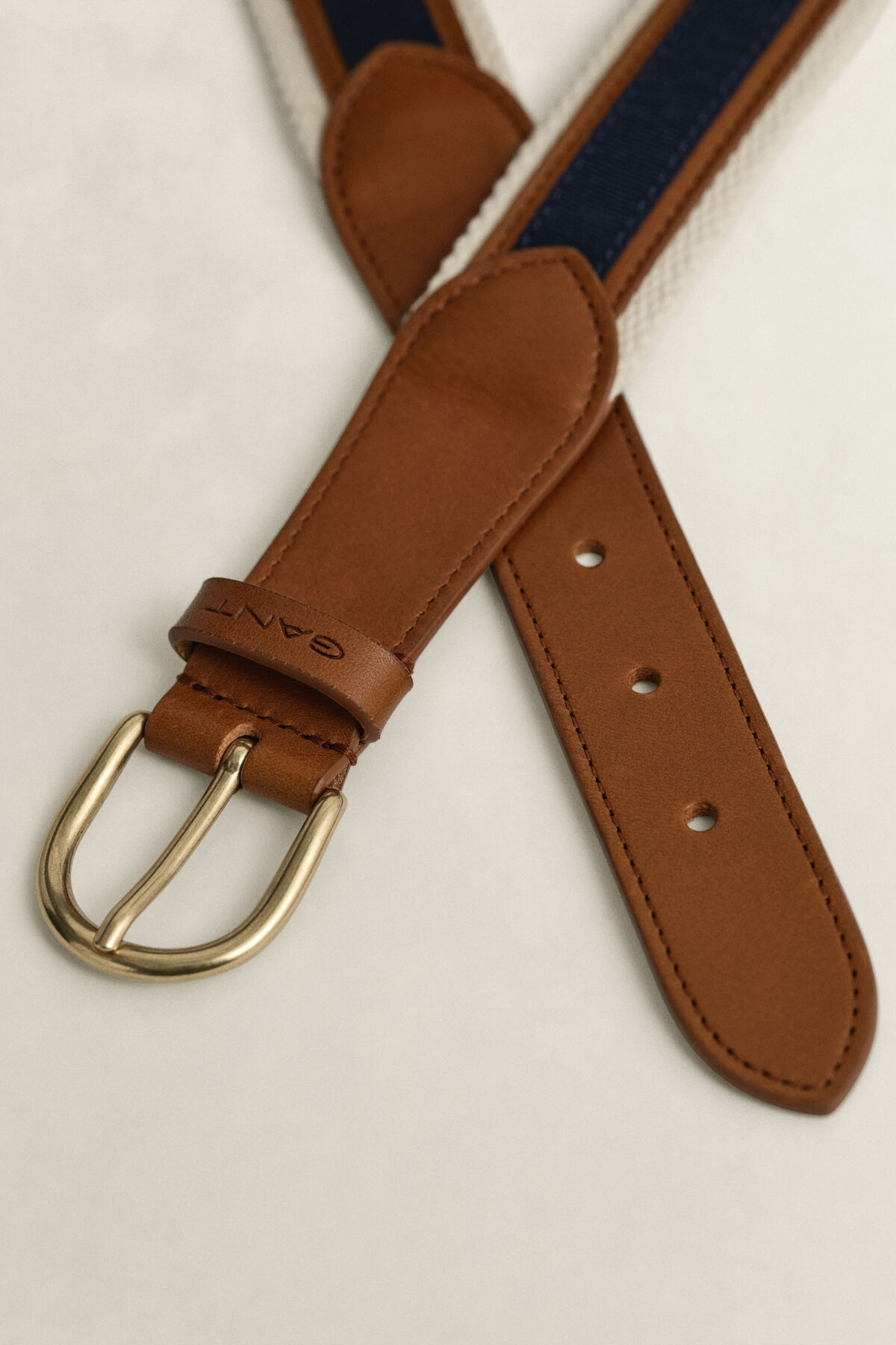 Grosgrain Webbing Belt — EVENING BLUE