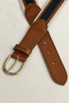 Grosgrain Webbing Belt — EVENING BLUE 1