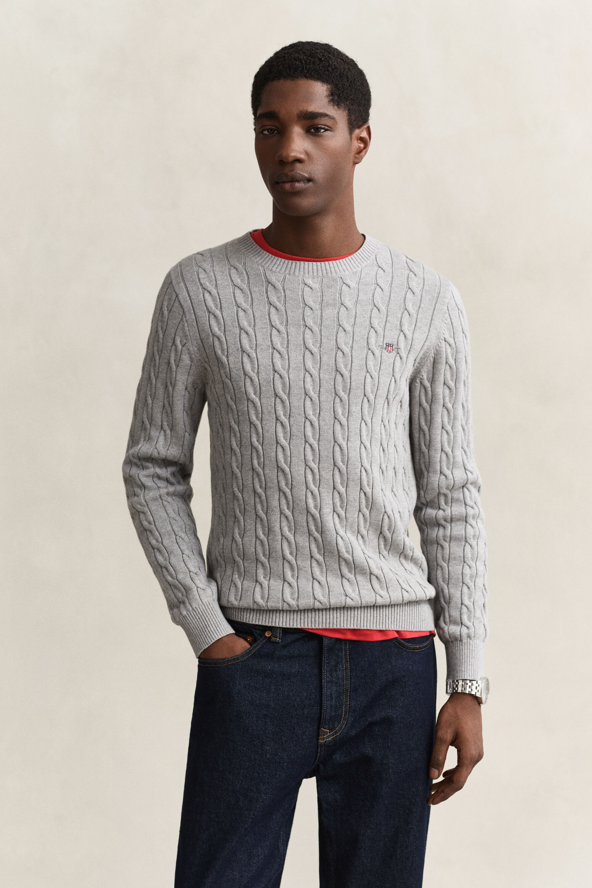 Classic Cable Knit Sweater