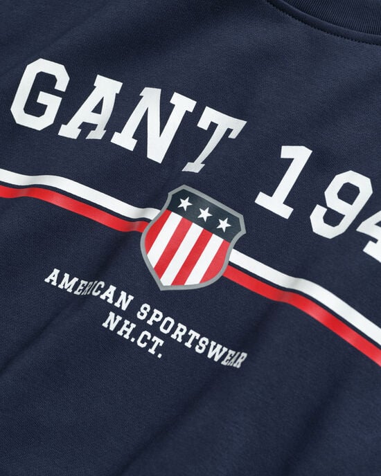 Graphic Crew Neck Sweatshirt