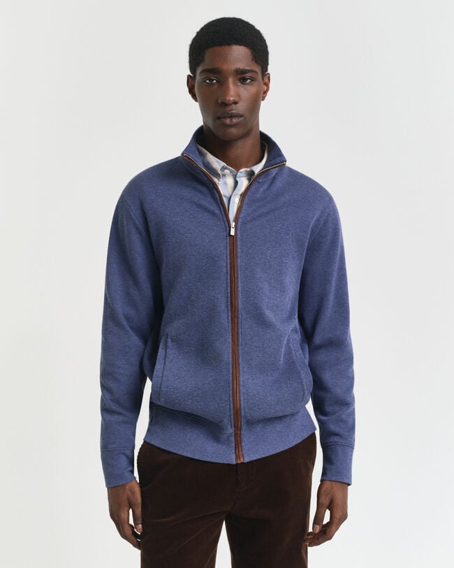 Sacker Rib Zip Cardigan
