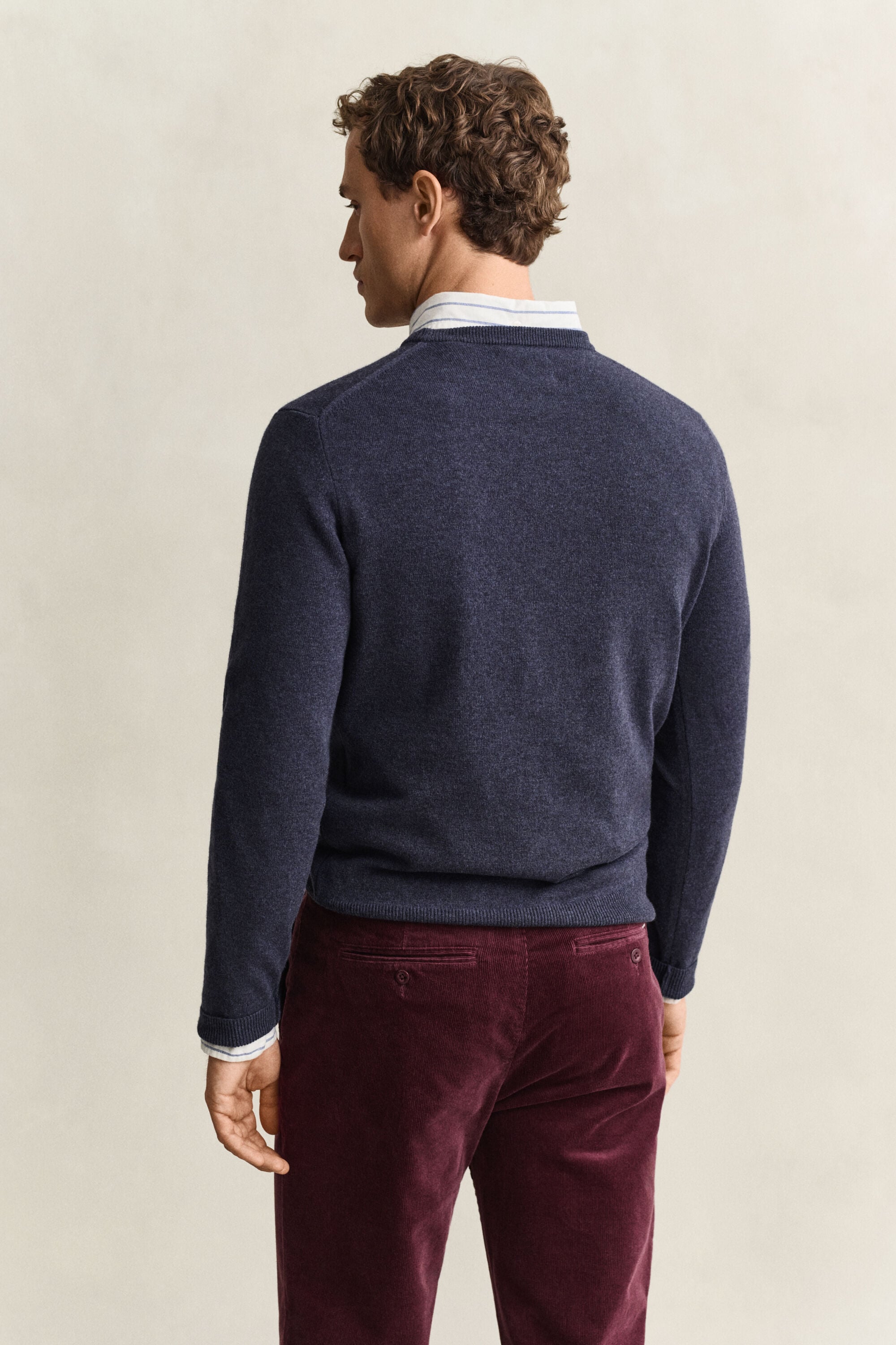 Lambswool Crew Neck Sweater