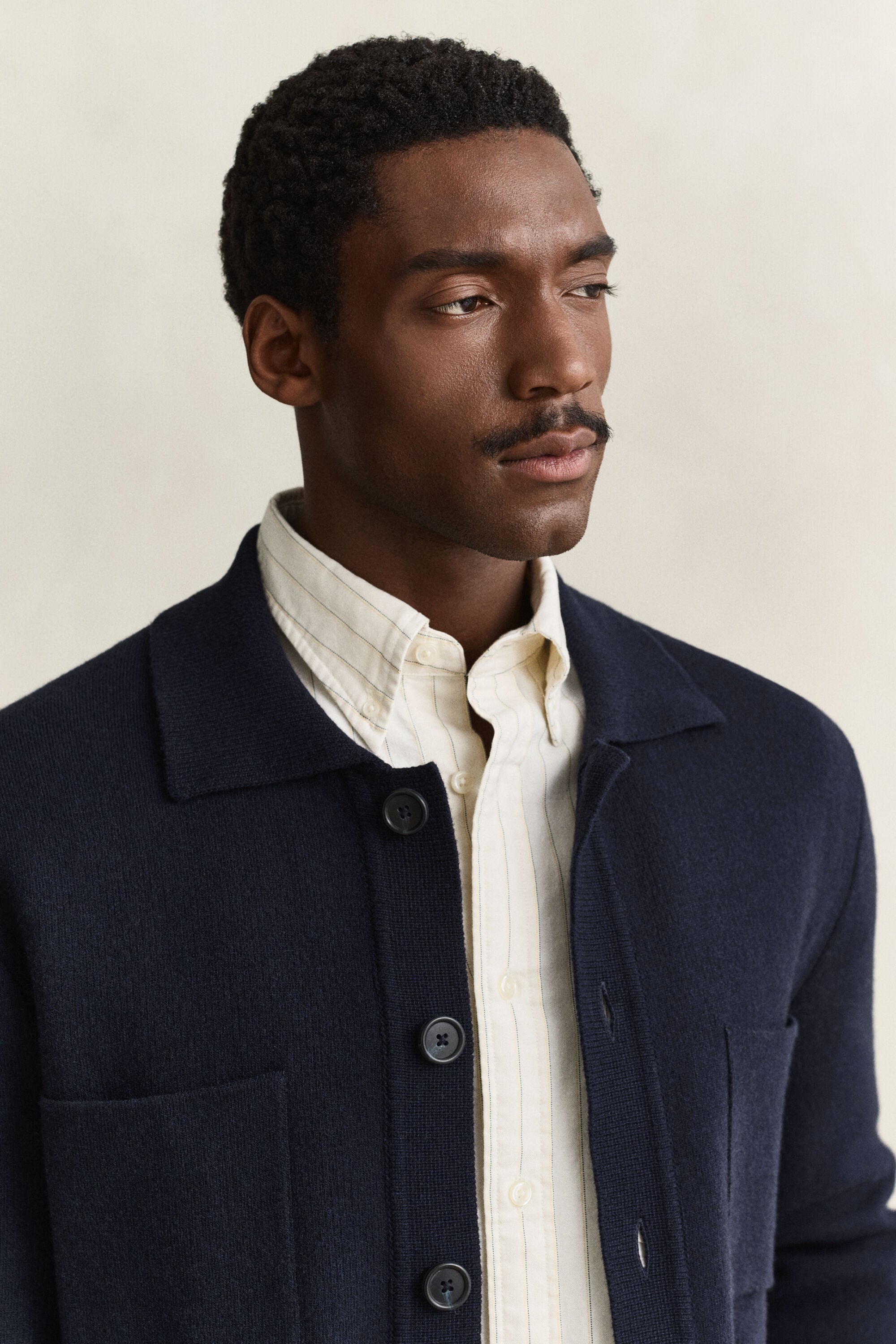 Double Knitted Overshirt