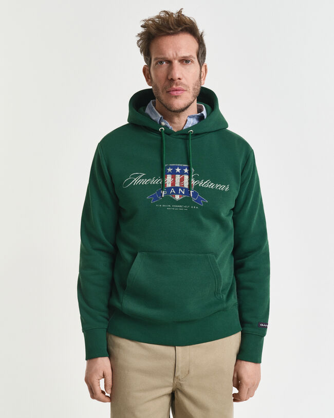 Crest Graphic Hoodie