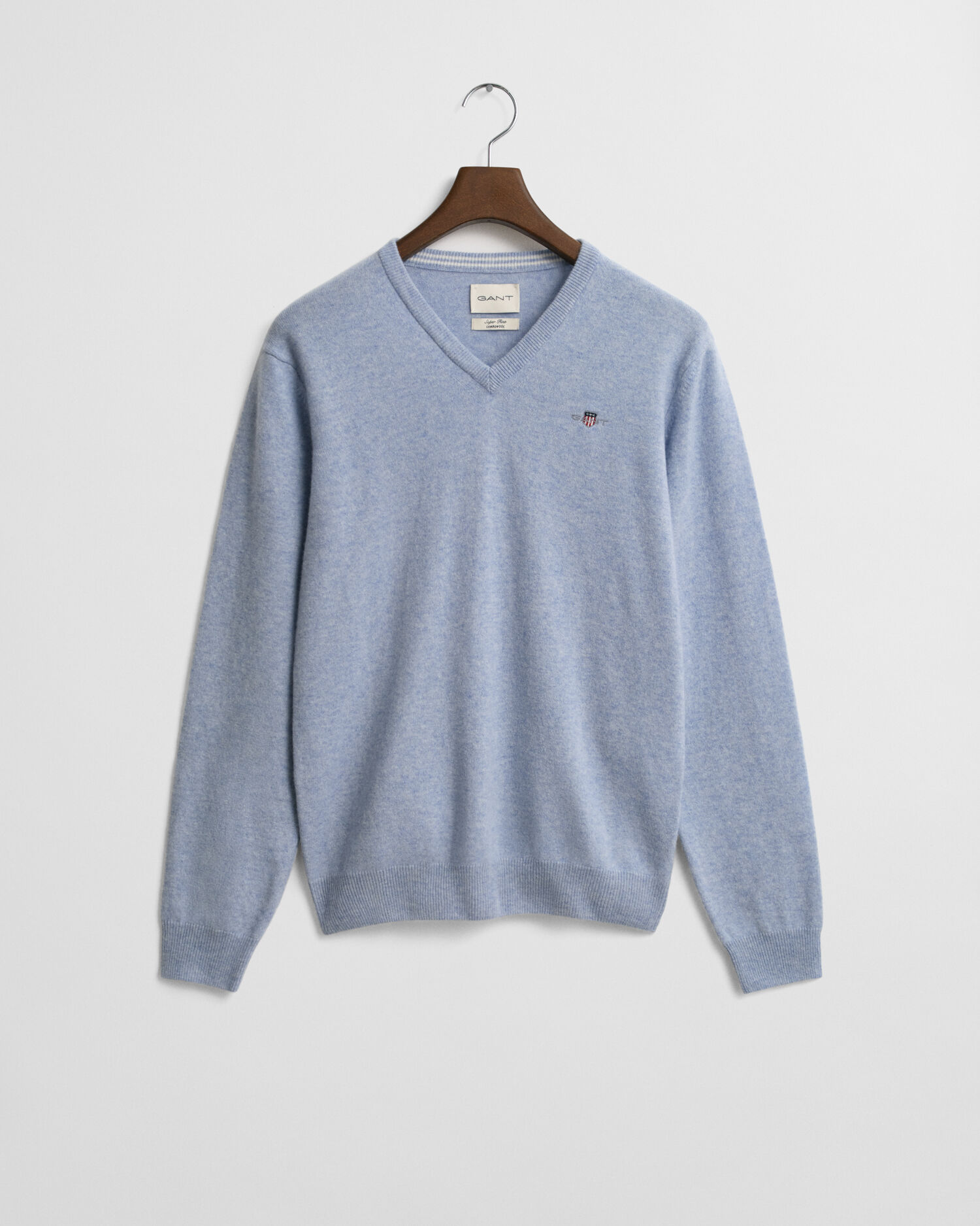 Superfine Lambswool V-Neck Sweater