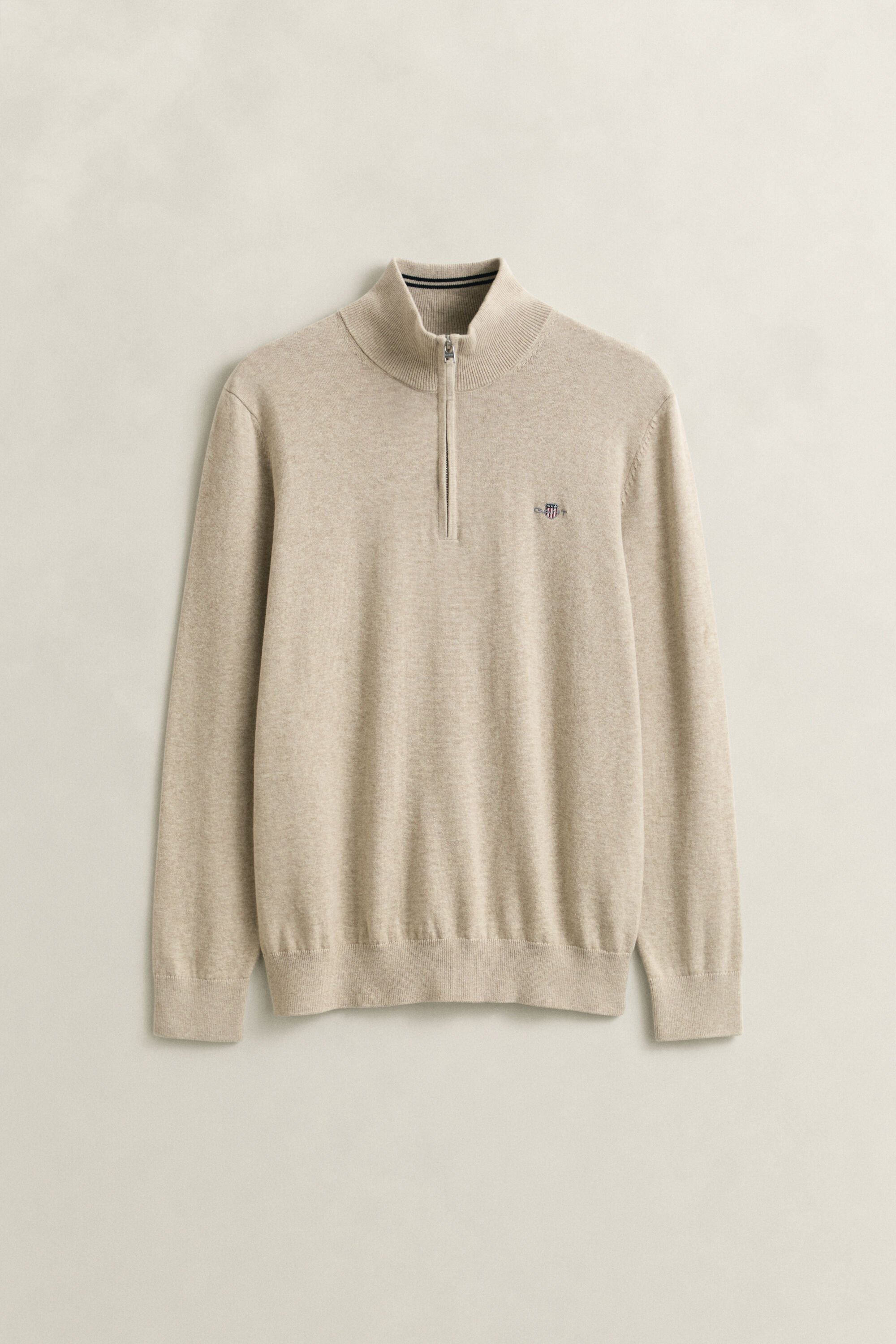 Classic Cotton Half-Zip Sweater