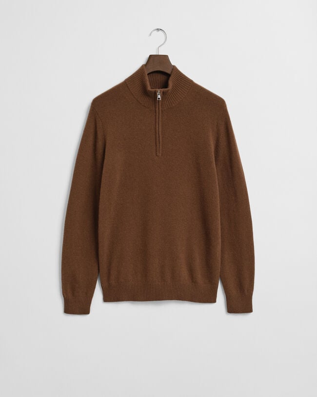 Cashmere Half-Zip Sweater