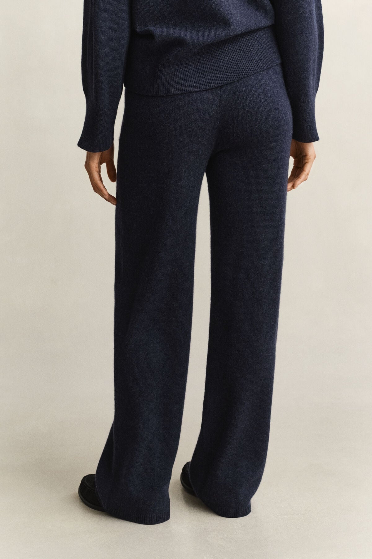 Wool Cashmere Blend Pants — EVENING BLUE